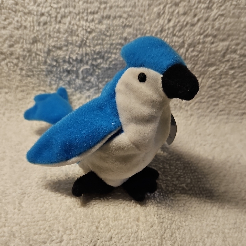 Teenie Beanie Babies - Rocket the Blue Jay